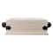 Hello Honey® 9.5" Whitewashed Farmhouse Square Wood & Metal Napkin Holder